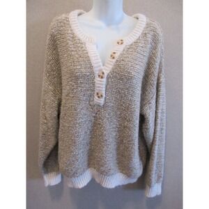 Perch by Blue Pepper Pull Over Sweater Size 1XL
